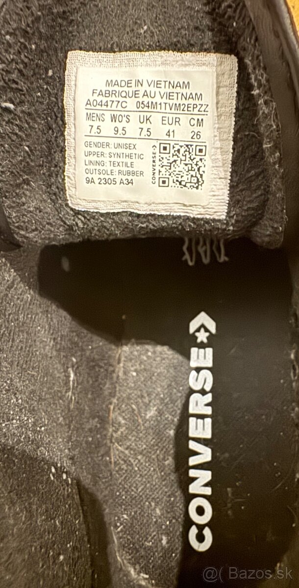 Converse c41 - Panske polokozene tenisky - 4