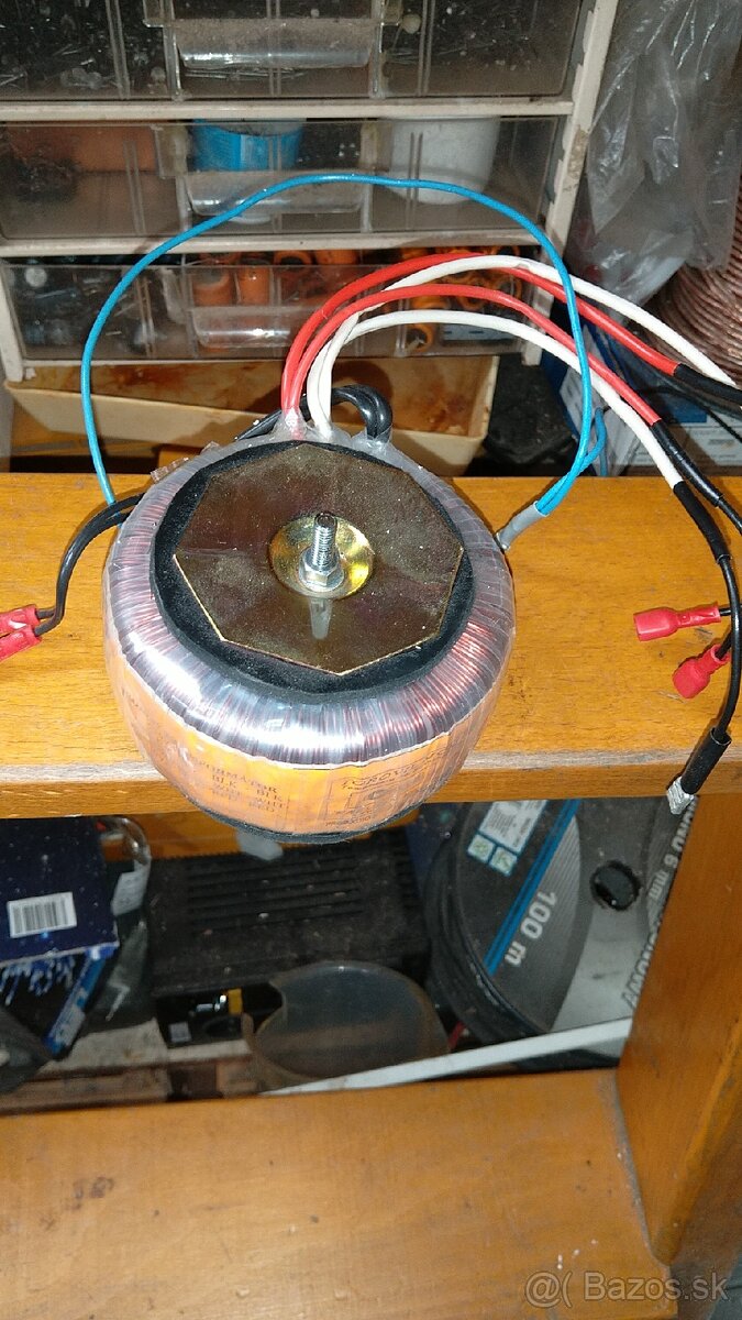 Audio a sieťový transformátor Mison, Tesla 100V/100W - 4