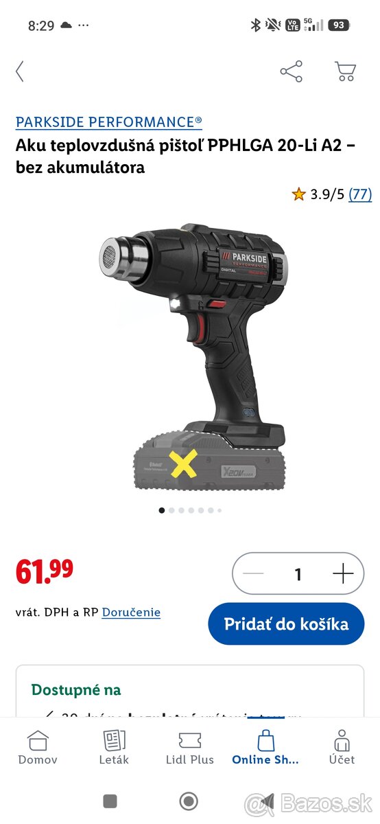 Parkside Performance PPHLGA 20-Li A2 - 4