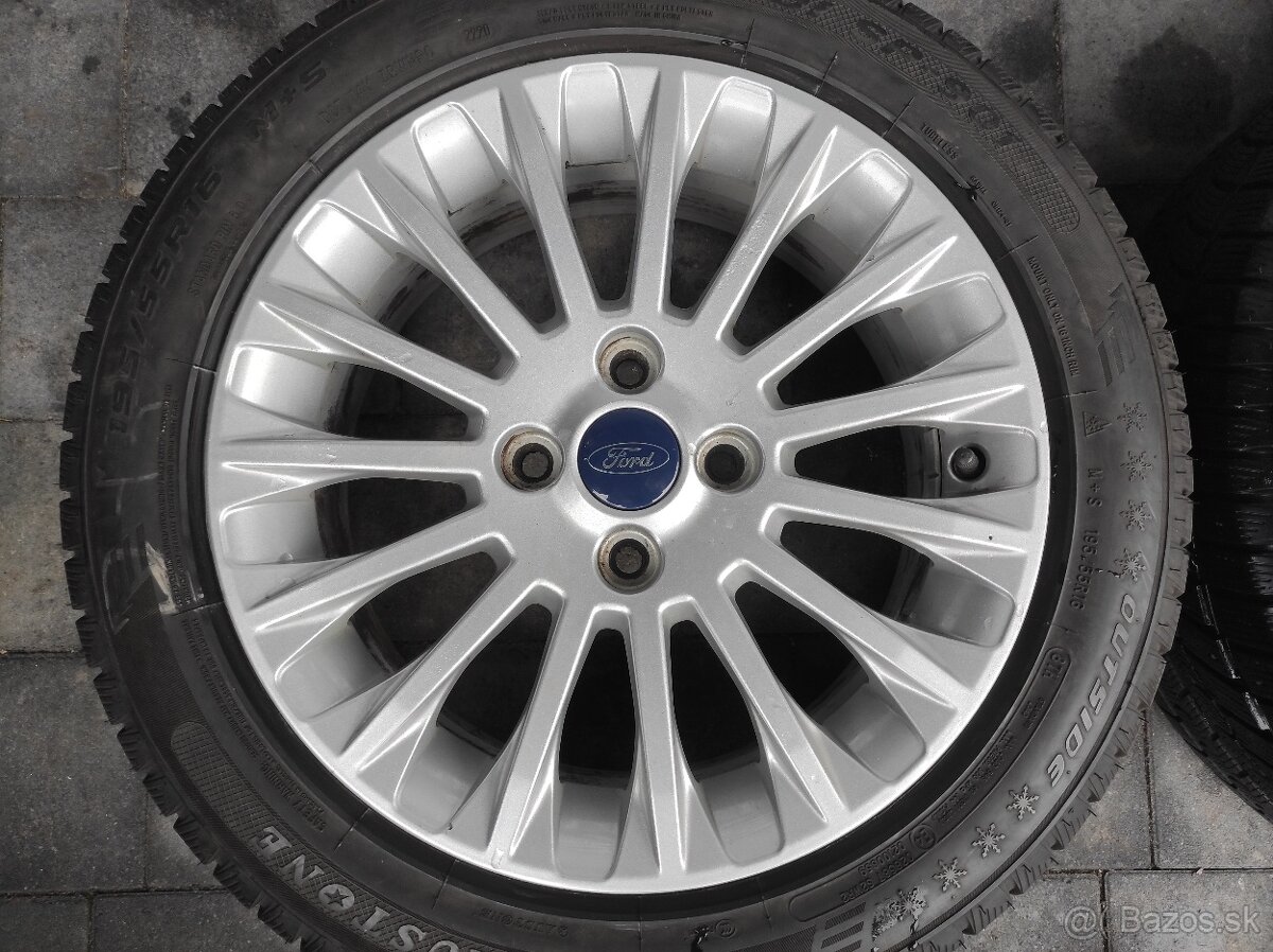 Zimná sada 16" 4x108 Ford B-Max 195/55 R16 - 4