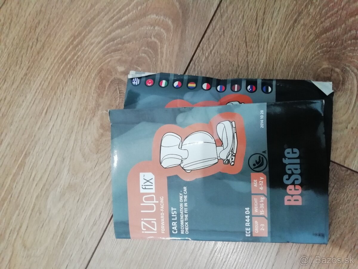 Autosedačka BEsafe 15-36ks ISOfix - 4