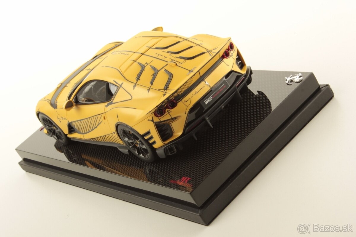 Ferrari 812 Competizione Sketch | MR Collection 1/18 - 4