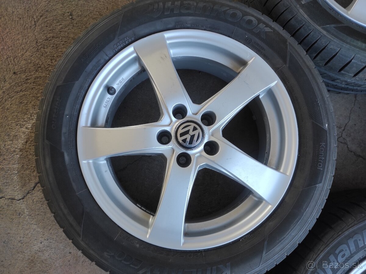 Alu disky 16" 5x100 VW 205/55 R16 - 4