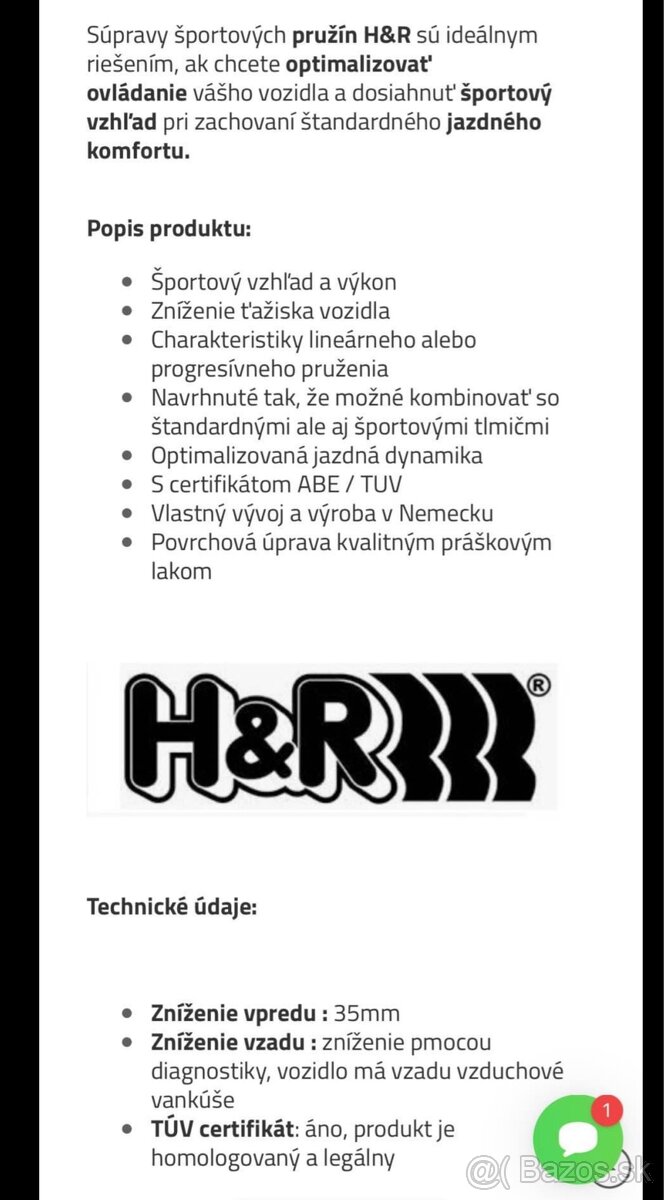 E61 Predné pružin HR - 4
