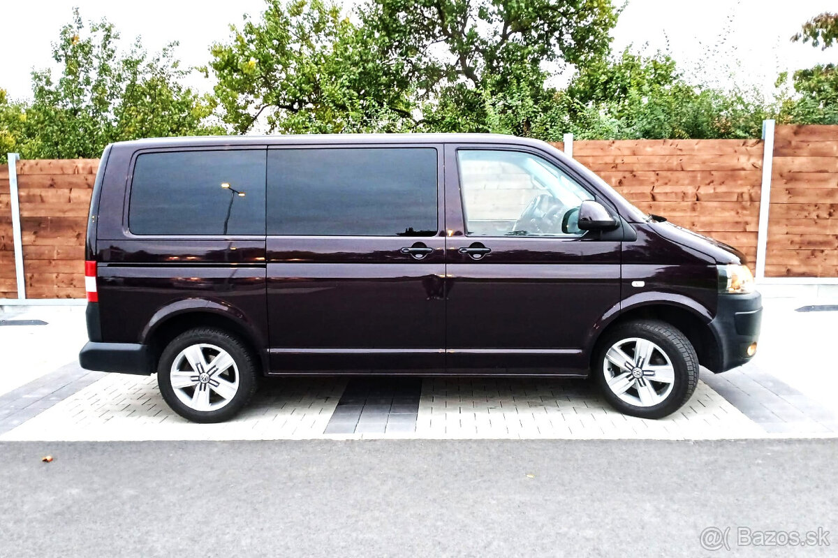 VW CARAVELLE T5.1,AC,WEBASTO,8míst,161tkm,ALU,TZ,1.maj - 4