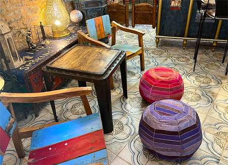 - 50% Jedálenský stôl z masívneho tíkového dreva z Indonézie - 4