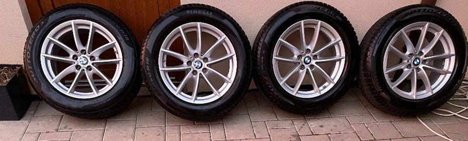 Original díky elektrony BMW X3 5x112 7j x18 ET 22 Stylin - 4