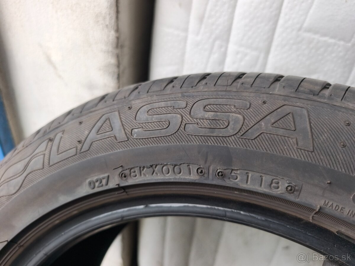 205/55 r16 letné pneumatiky Lassa 7-7,5mm - 4