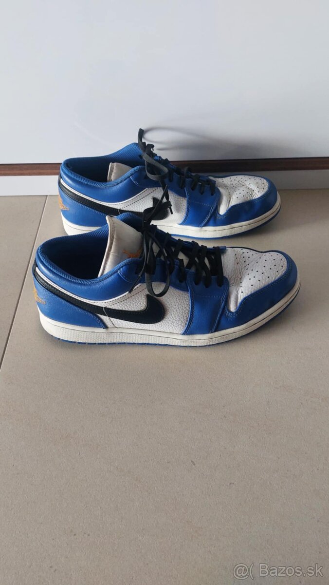 Jordan 1 Low Hyper Royal Orange Peel (č.46) - 4