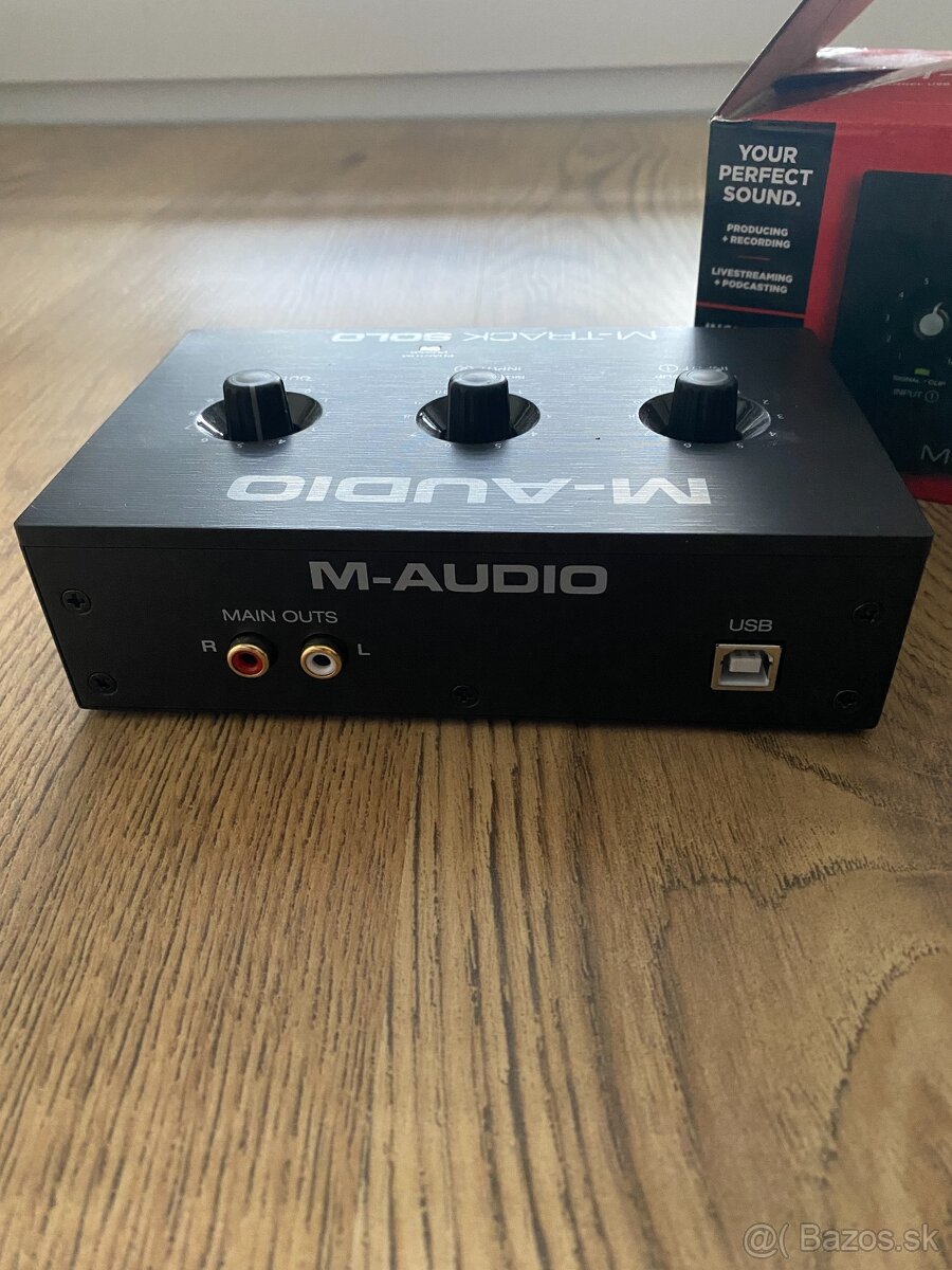 M-Audio M-Track SOLO (zvuková karta) - 4