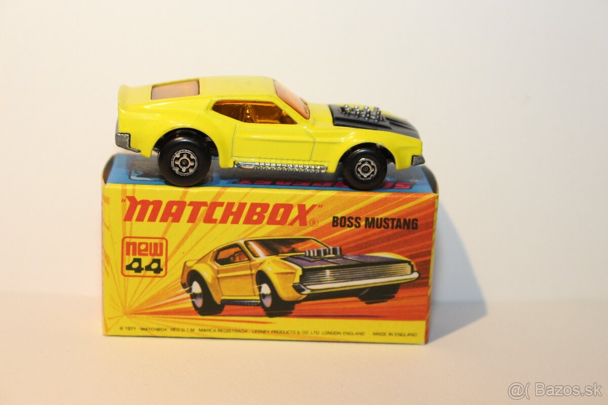 Matchbox SF Boss Mustang - 4