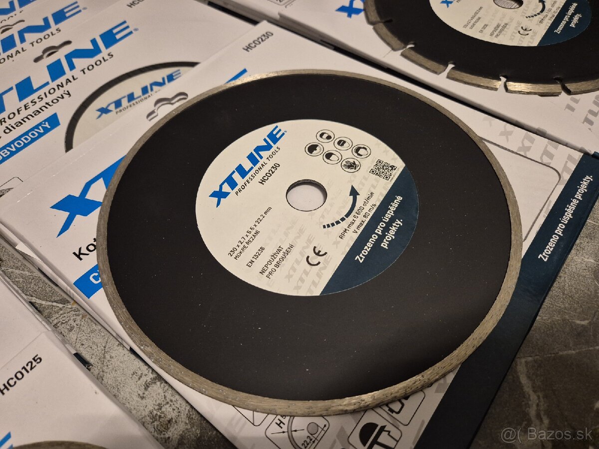 Diamantove kotuče XT Line segment/plne 125/230mm - 4