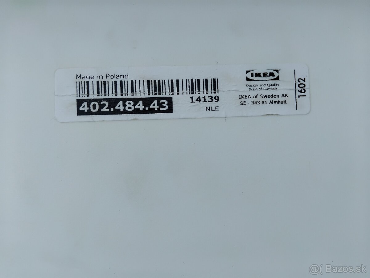 detská vanička biela,LÄTTSAM(IKEA) - 4