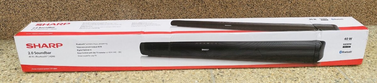 Predám soundbar SHARP 40 W. - 4