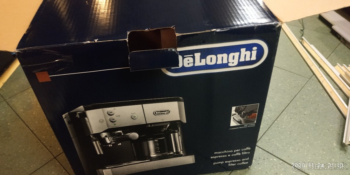 Presso stroj - Espresso DeLonghi BCO421.S čierno/strieborné - 4