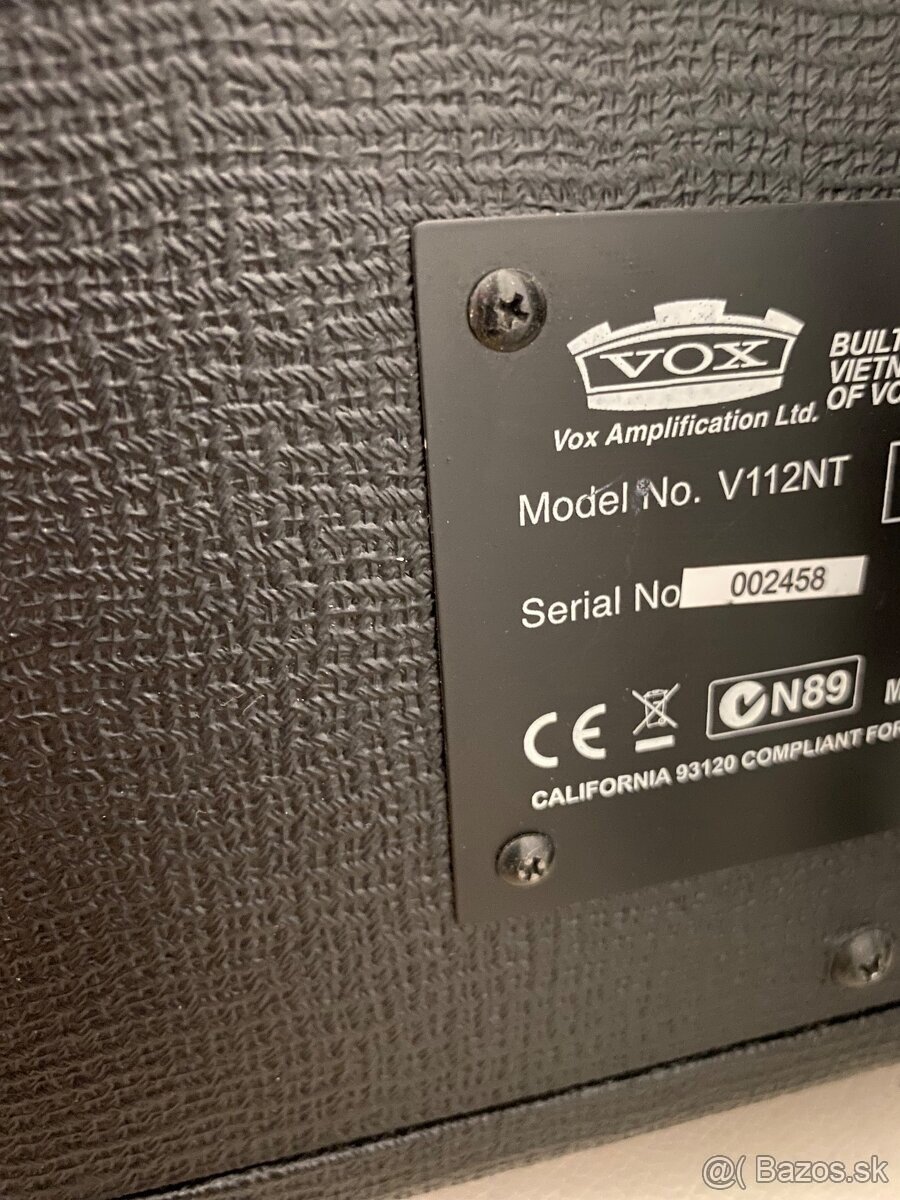 Vox MV50 + Vox V112NT - 4