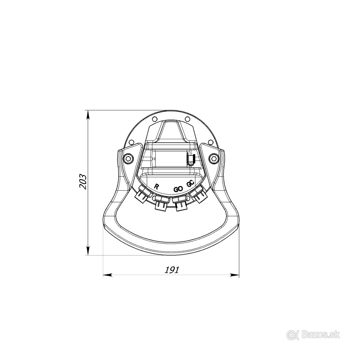 hydraulický rotátor FORMIKO 1t - AKČNÍ CENA - 4
