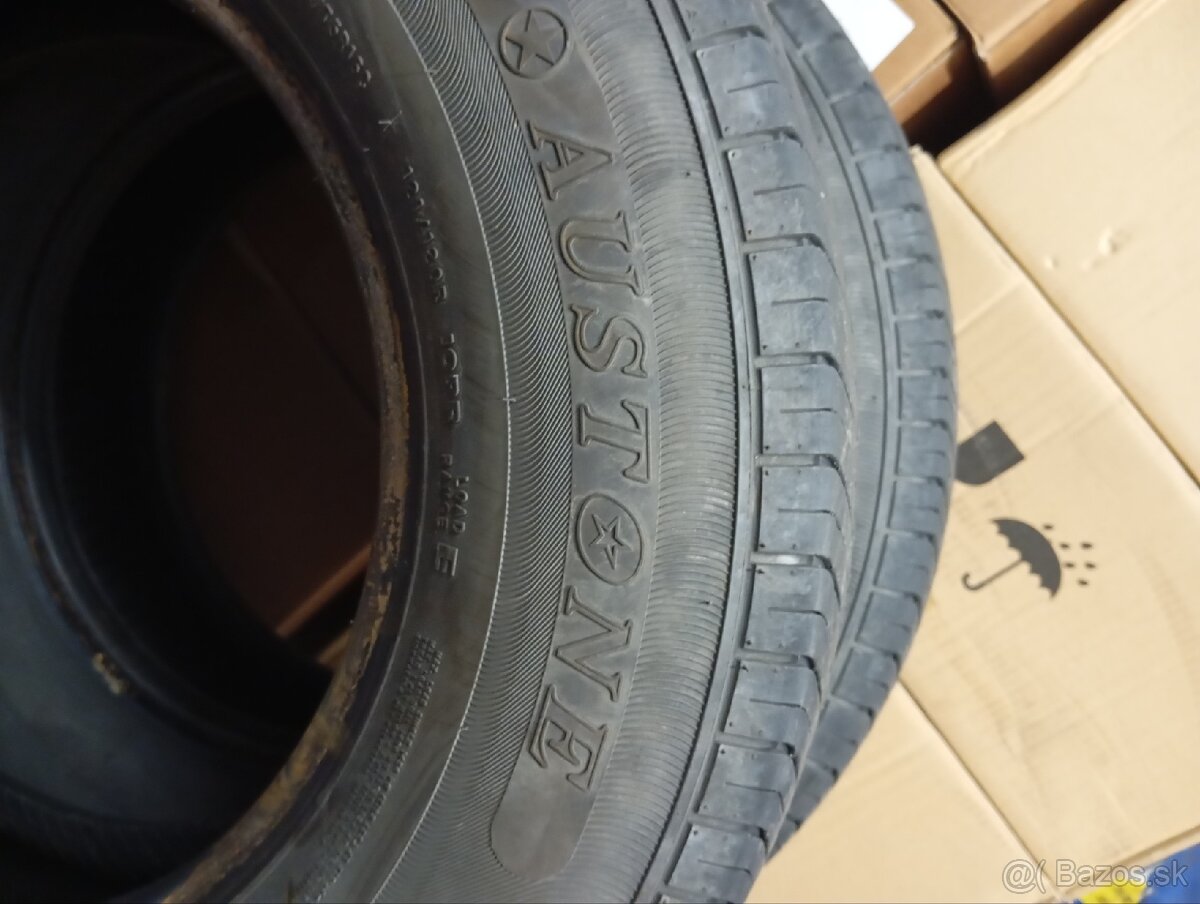 Predám letnu sadu pneu na dodávku 225/75r16c - 4