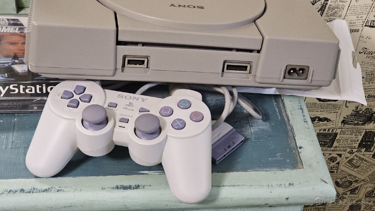 PS1 SCPH-9002 》PLAYSTATION 1 + GAMEPAD + HRA - 4