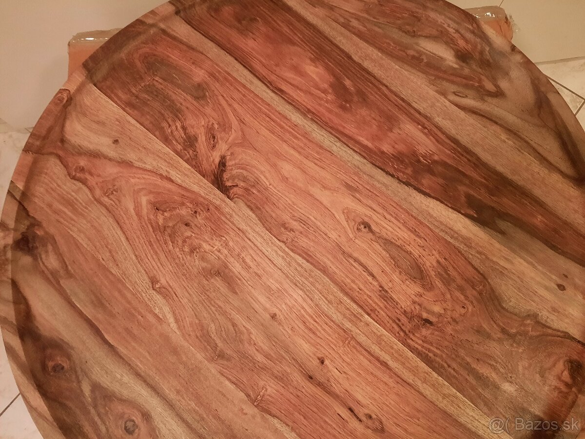 Konferenčný stolík palisander 75 cm - 4