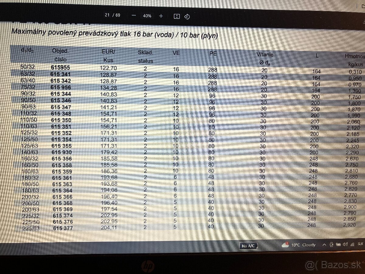 Ventil na vodovodnú prípojku - 4