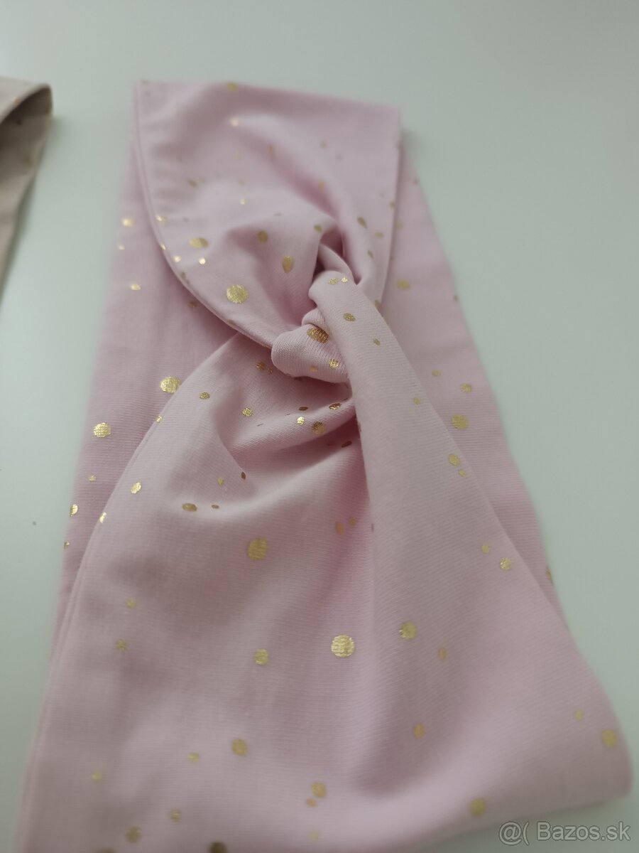 Dievčenské čiapky+čelenky - 4