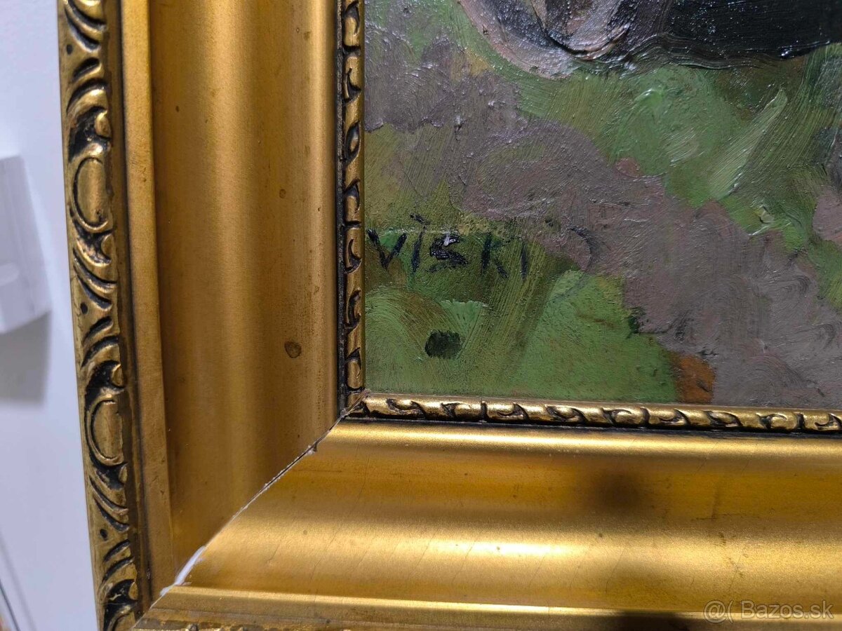 János Viski - olejomaľba - 4