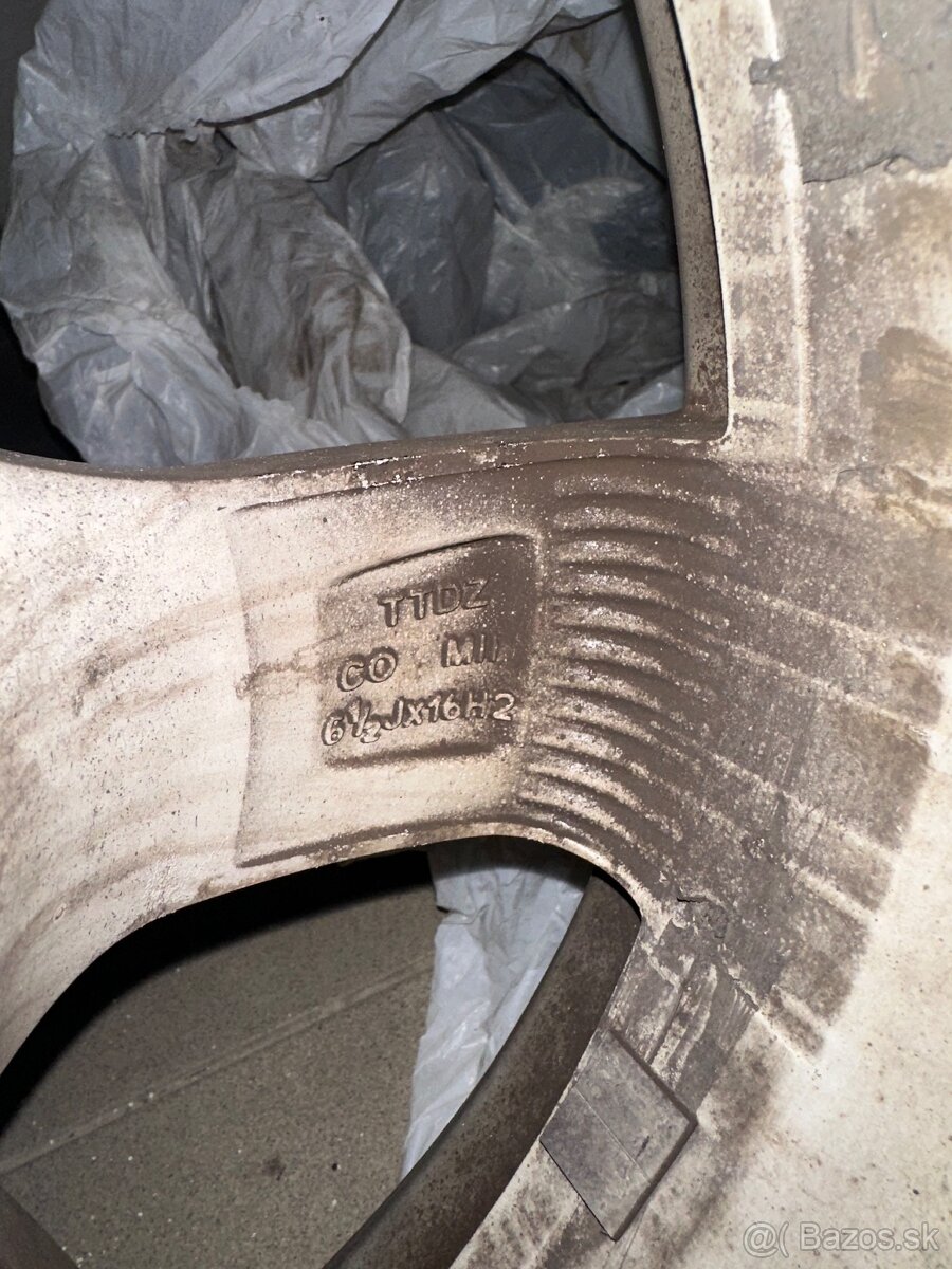 Elektróny DEZENT 5x100 r16 - vhodné na VW group - 4