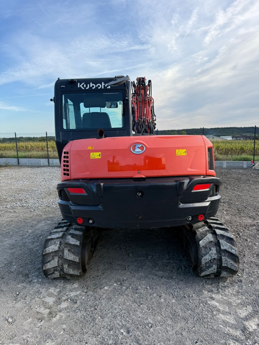 Pásový minibagr KUBOTA KX080-4 - 4