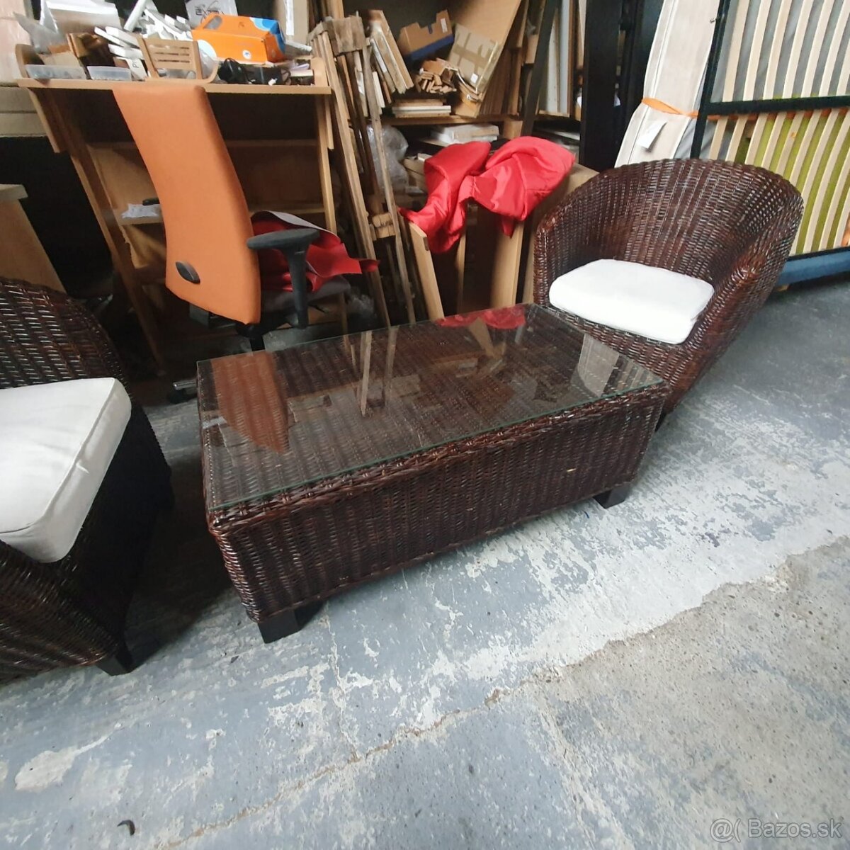 Predám ratanové kreslá a stôl - 4