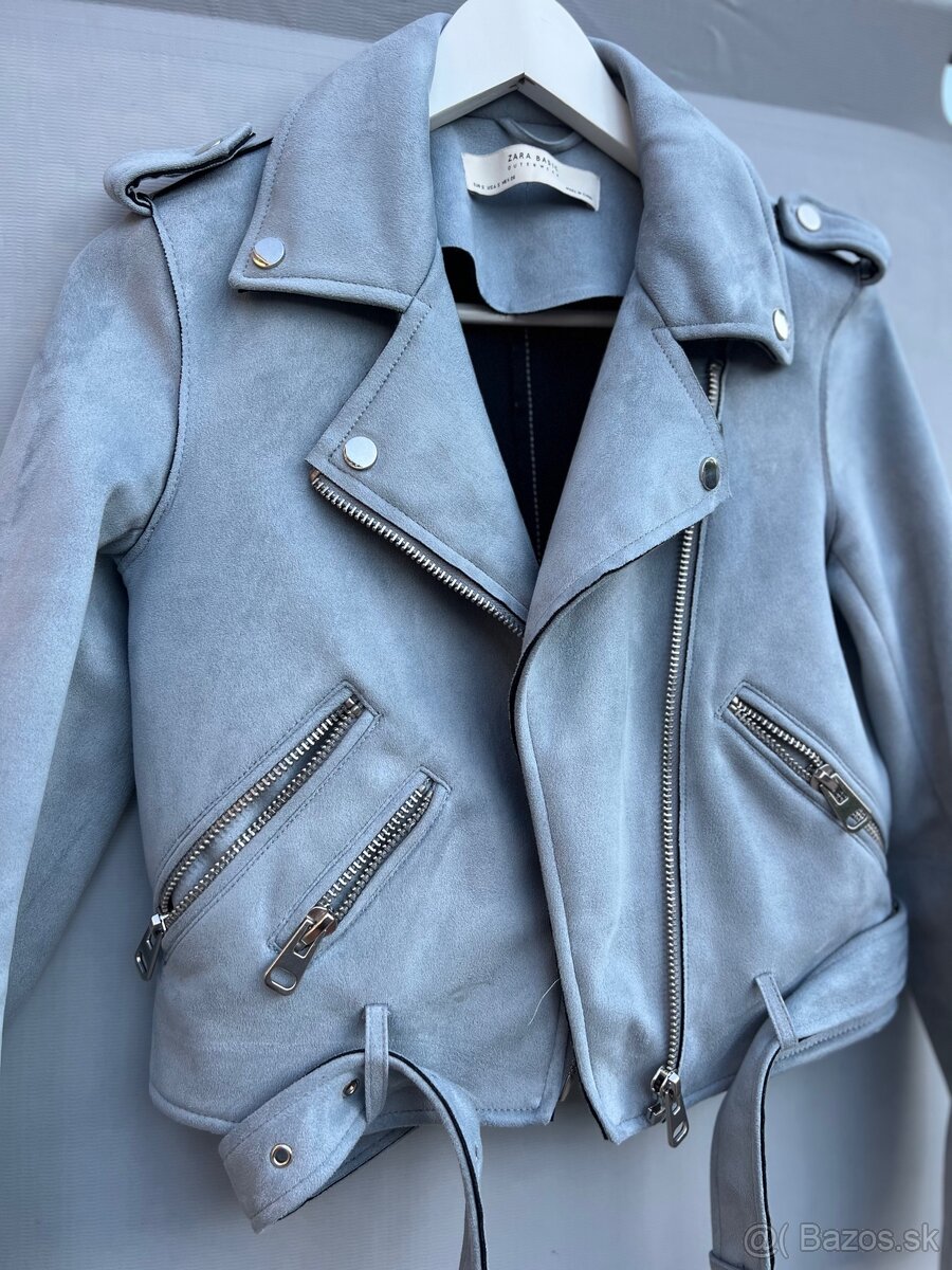 Semišová bunda Zara - 4
