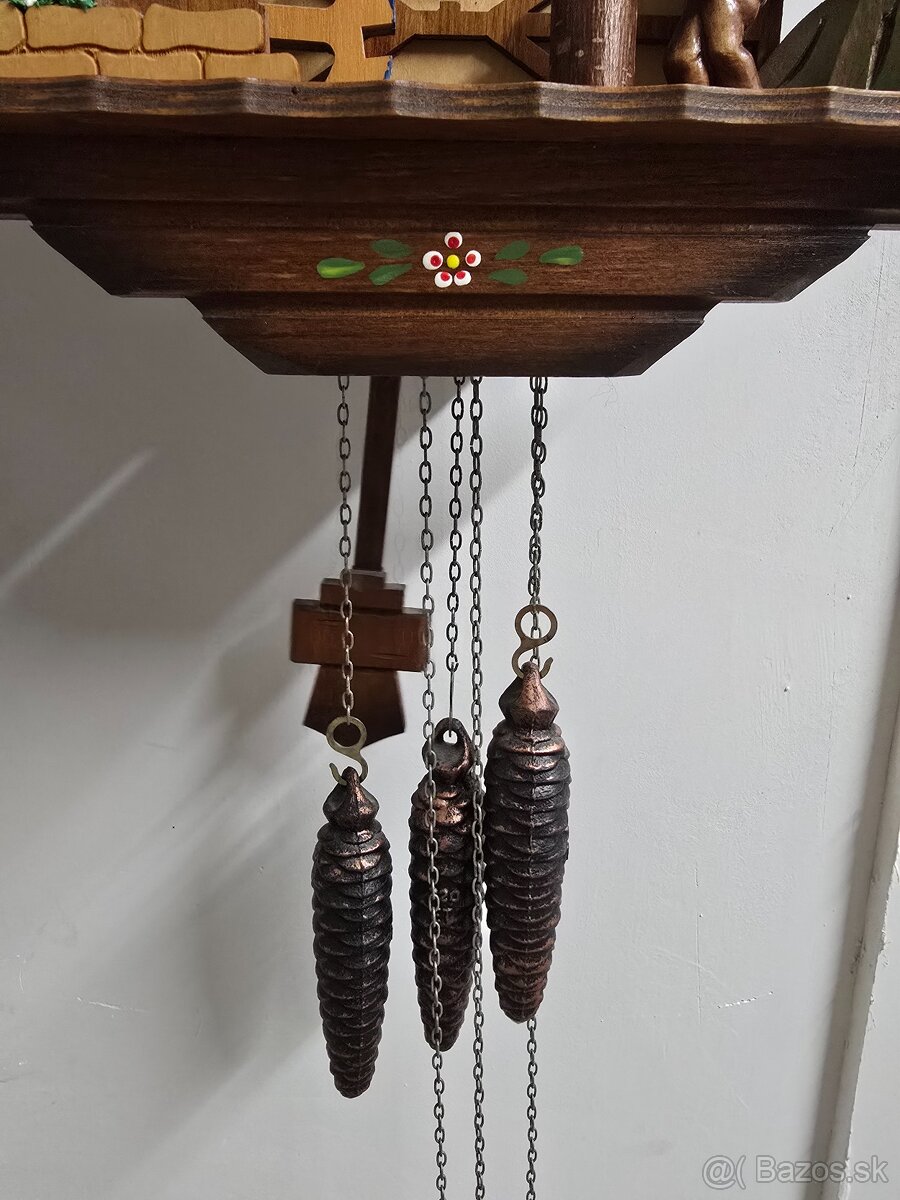 kukučkové hodiny v štýle chaty - 4