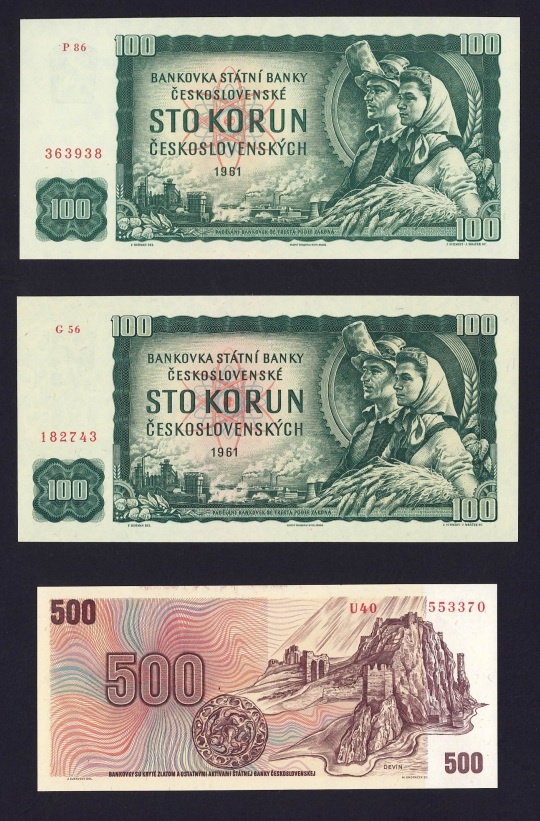 Bankovky - Československo (1958-1992) - 4