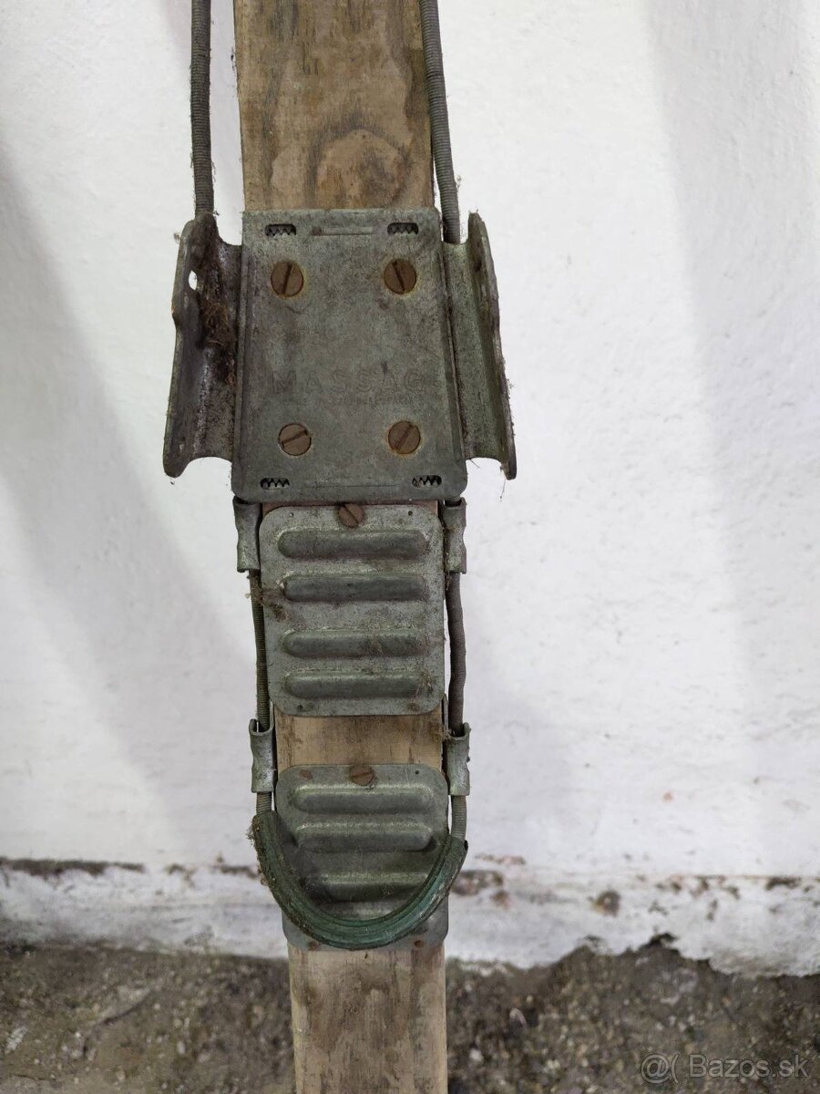 2x Stare Drevene Lyze - 4