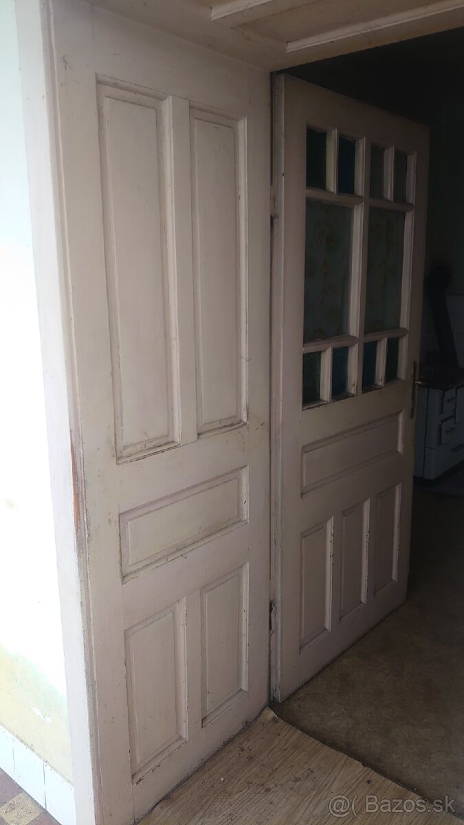 Staré drevené dvere - 4