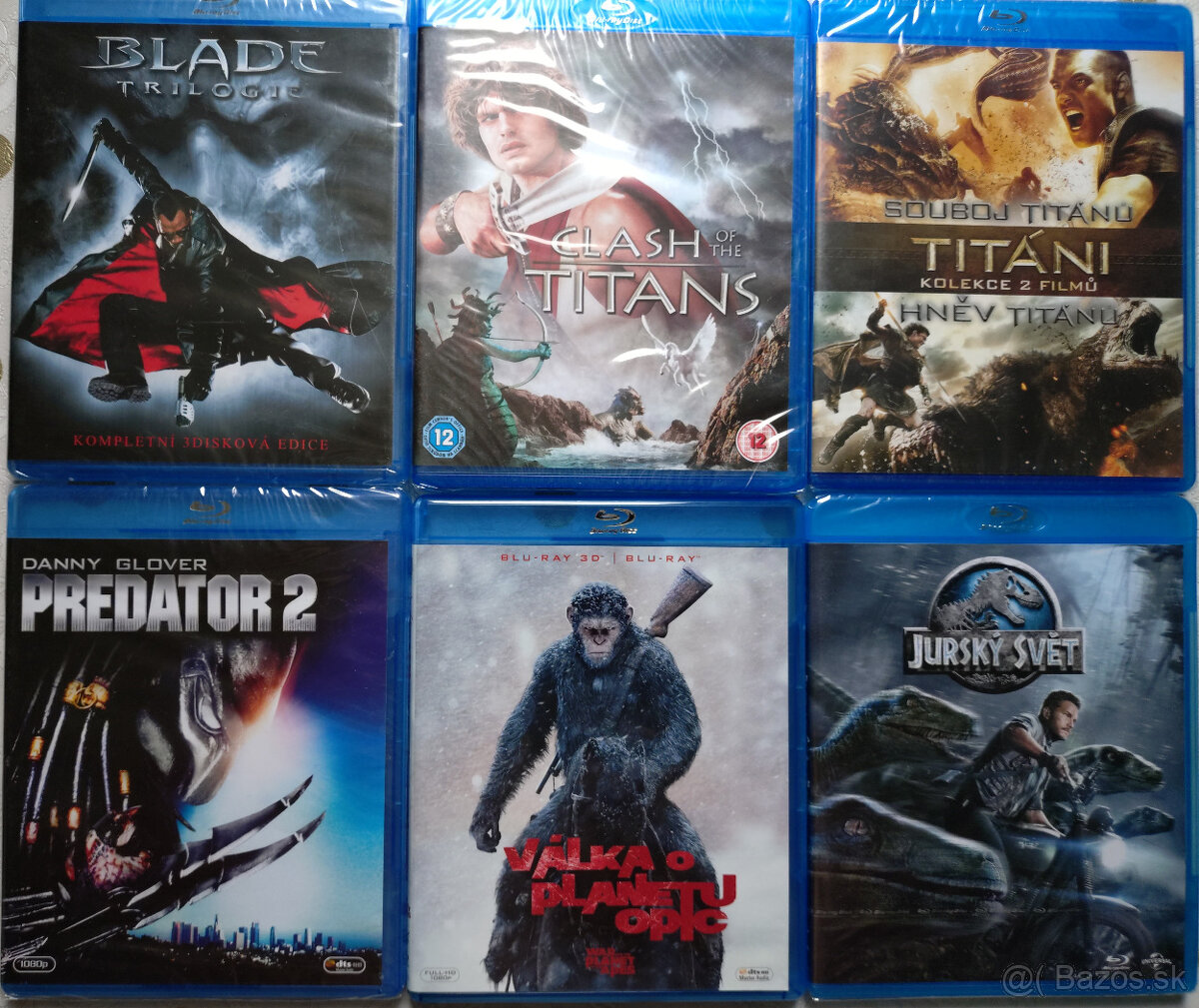Predám 4K Ultra HD blueray,Blueray,DVD - 4