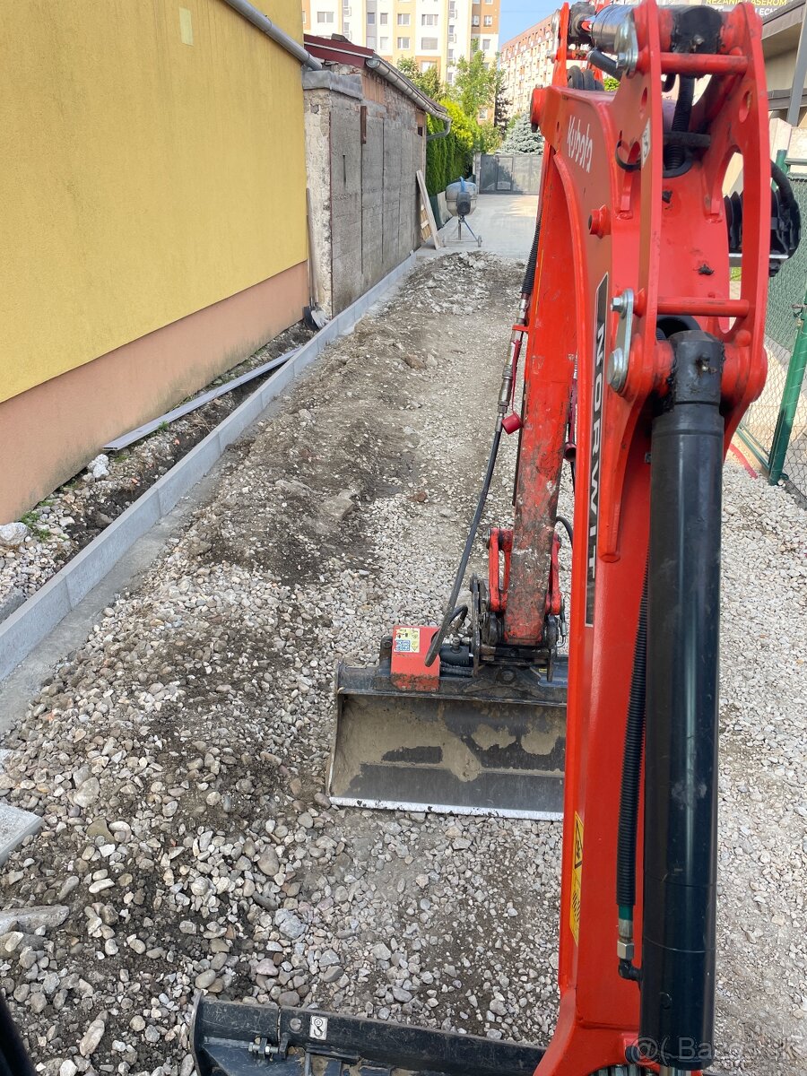 Zemné, výkopové práce a odvoz, dovoz materiálu - 4