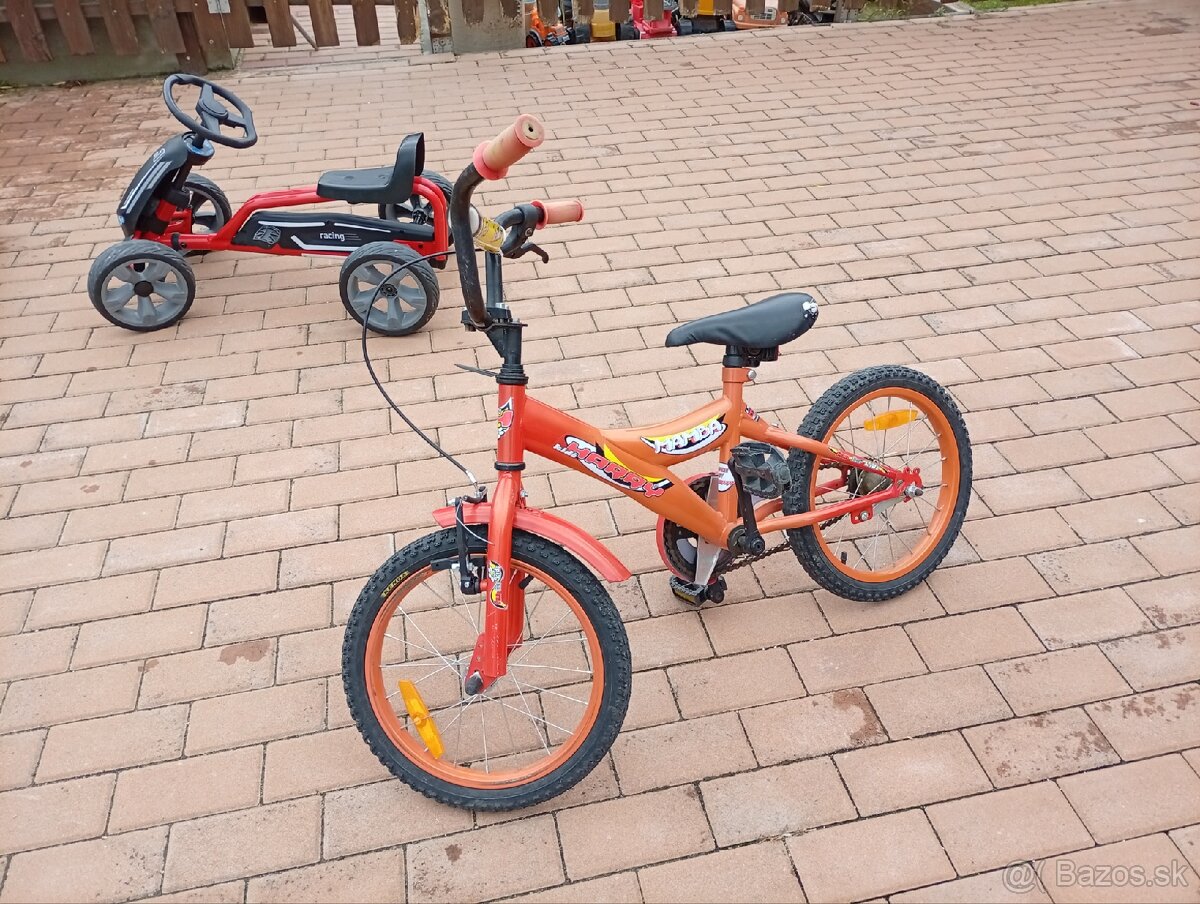 Odrážadlo, bicykel, slapacia motokara, elektrická motorka - 4