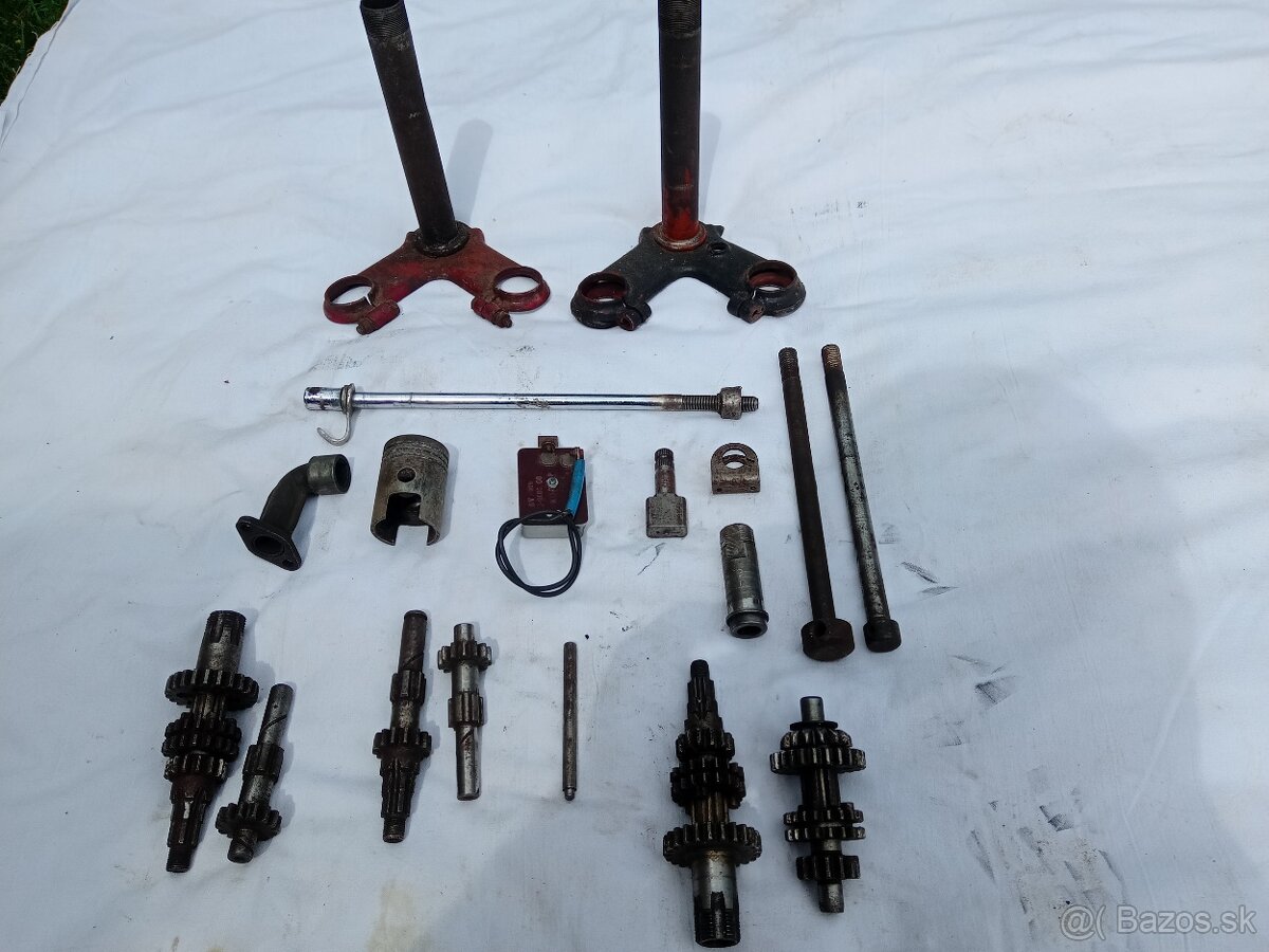 diely na pioniera 21 a jawa 90 brýle predných tlmičov a babe - 4