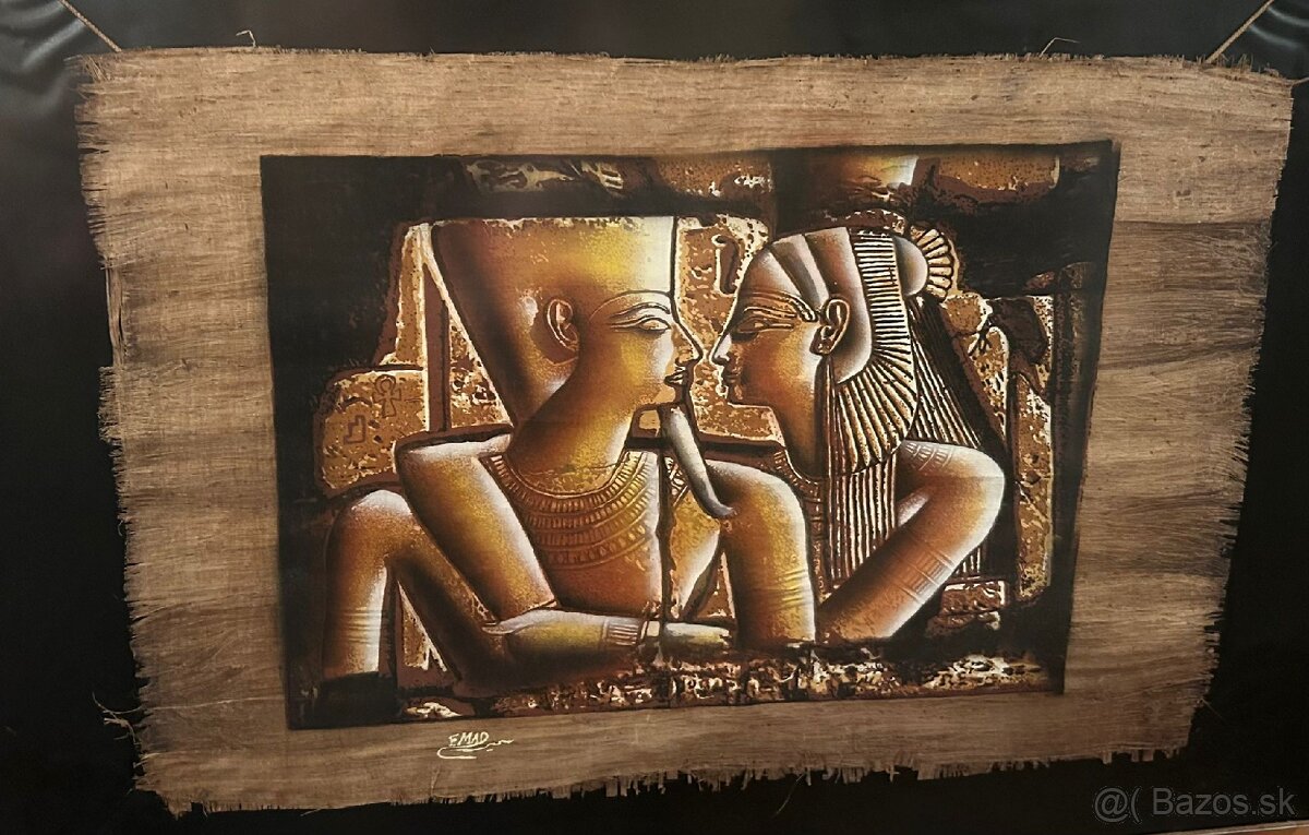 Egyptské obrazy z papirusu - 4