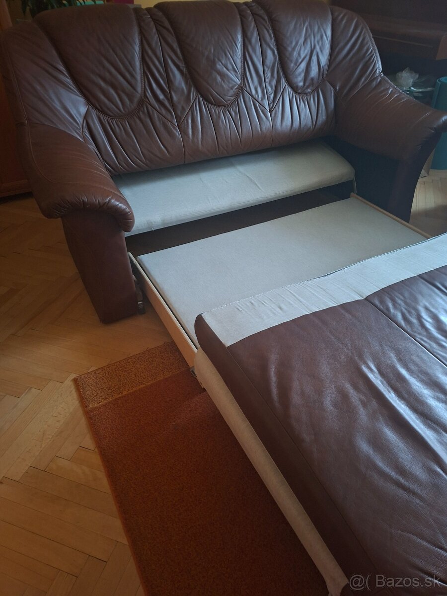 Kožená sedacia súprava 3+2+1 - 4