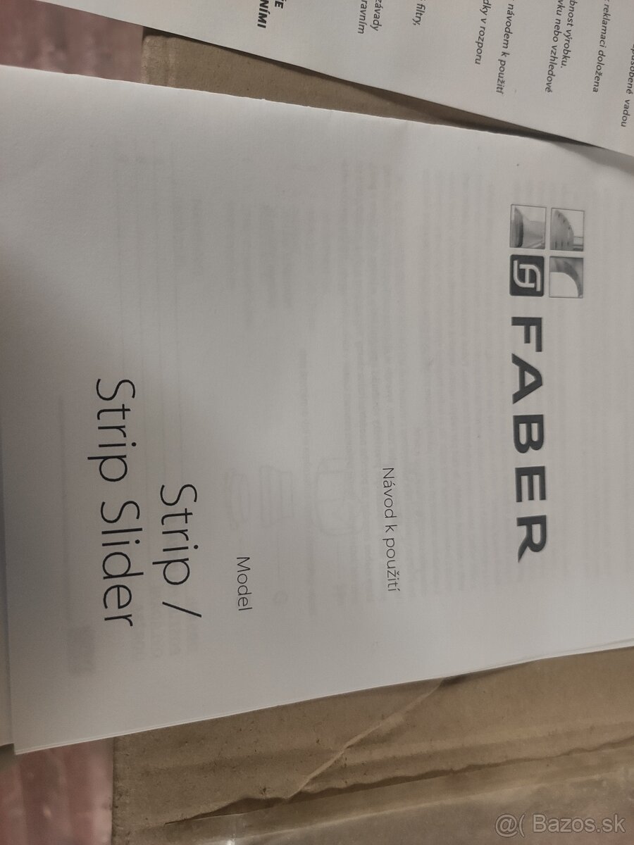 Digestor FABER Strip PB BK A60 - 4