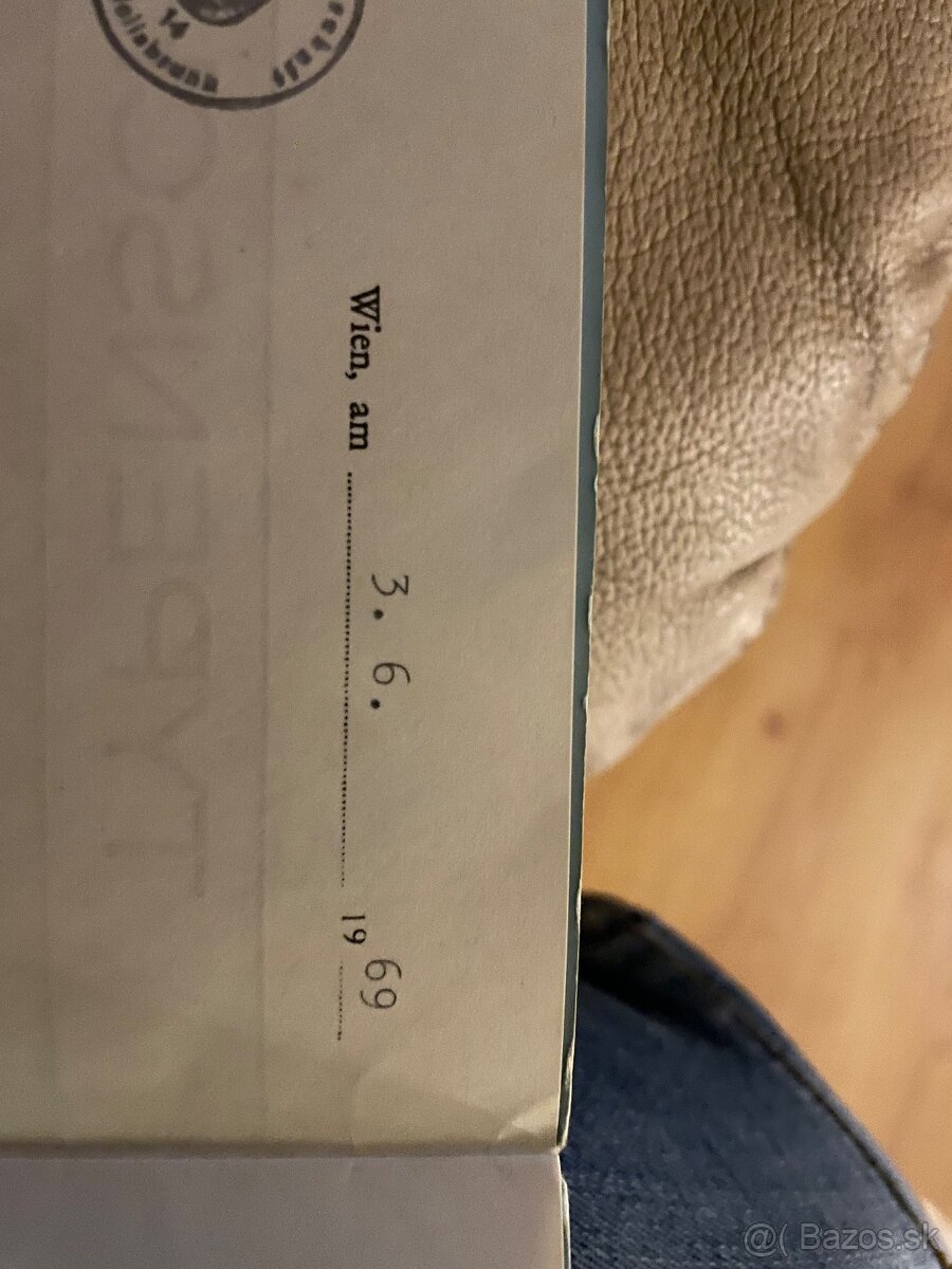 Papiere na Škoda 1000MB - 4