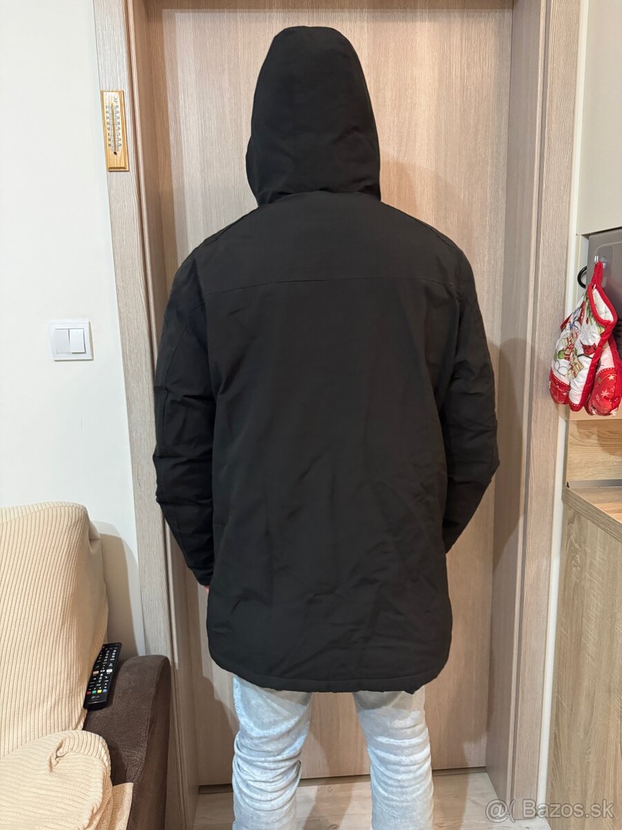 Zimná bunda, pánska | Zateplená, dlhšia, pod zadok - 4
