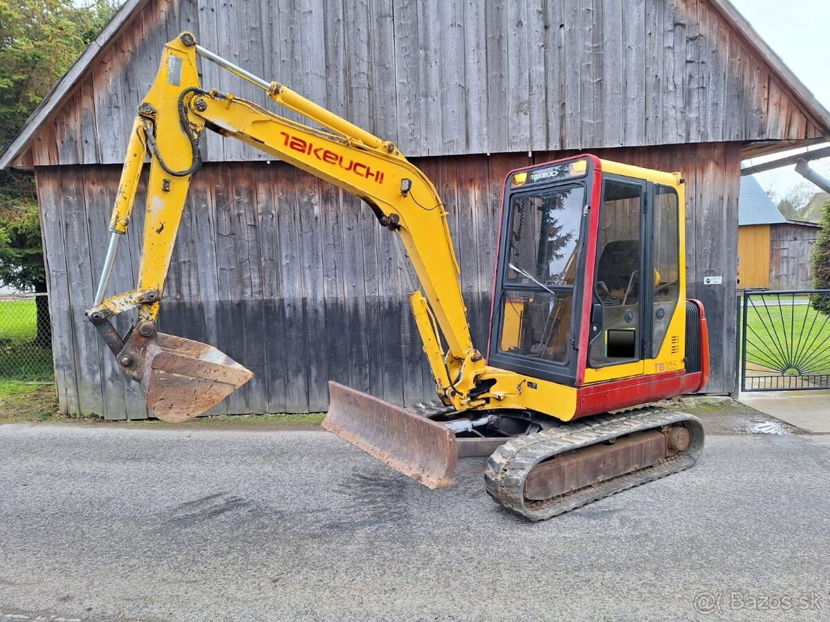 Minibager Takeuchi Tb 035 - 4