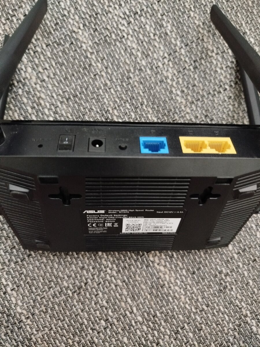 WiFi Router ASUS 600Mbps - 4