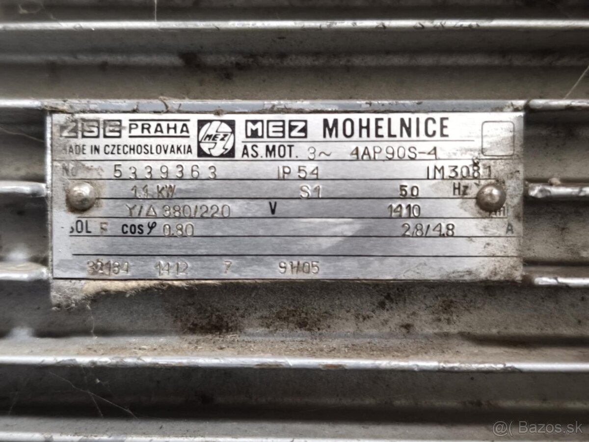 Elektromotor s prevodovkou - 4