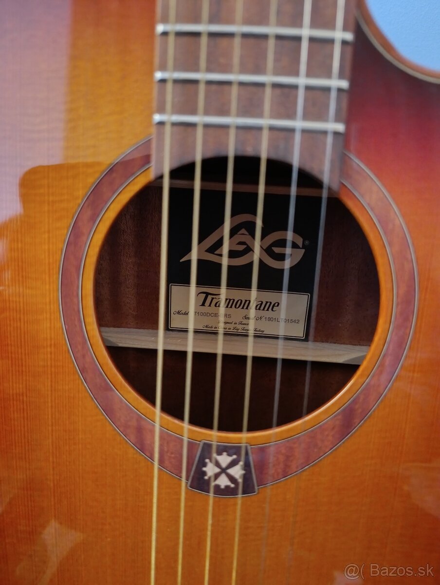 Gitara Tramontane T100DCE BRS - 4