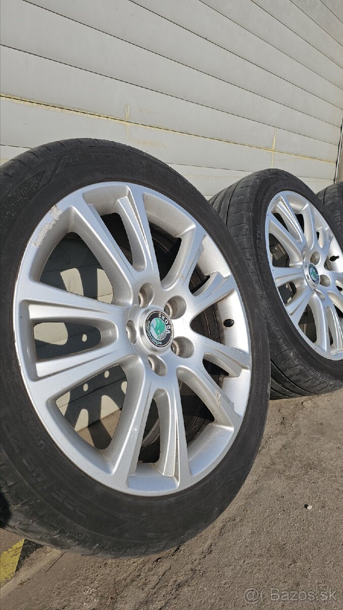 Letná sada Skoda 5x112 + 5x112/45 R17 - 4