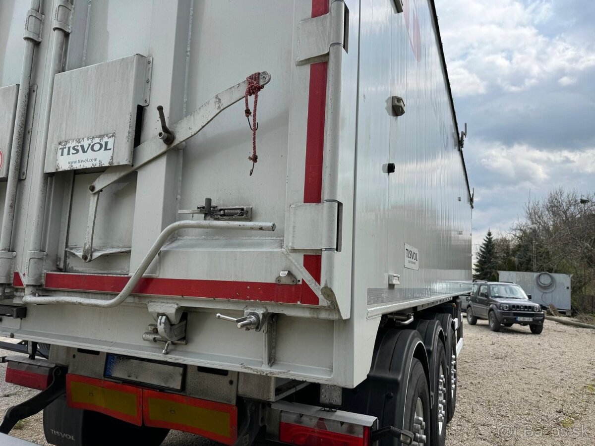 Sklápací náves Tisvol 55m3 5900kg Multi dvere r.v. 2018